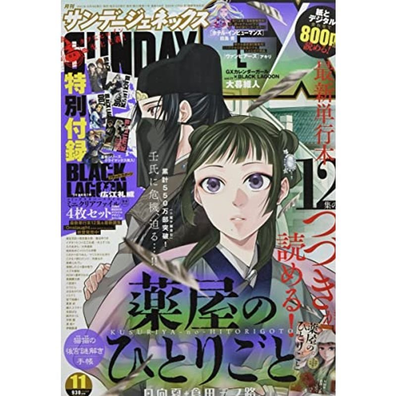 月刊サンデージェネックス 2021年 11 月号 雑誌