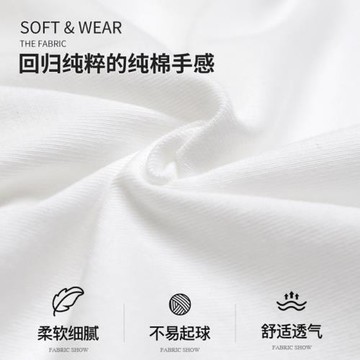 純棉260g重磅小貓咪圓領半袖男潮流趣味印花寬松學生短袖t恤夏款