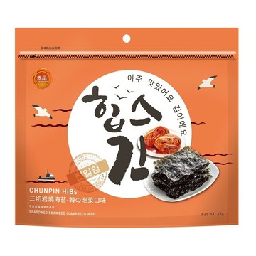 雋品三切岩燒海苔-韓泡菜30g