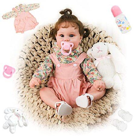 Realistic Reborn Baby Dolls 18 Inch Sweet Smiling Reborn Toddler