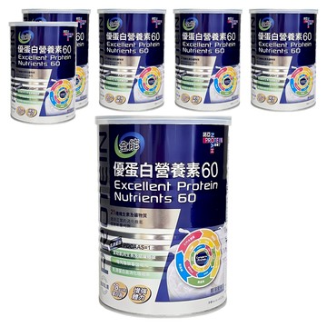 諾亞普羅丁 全能優蛋白營養素60  6個  400g