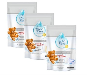 [超值組合]【清淨海】純淨泰迪植萃酵素洗衣膠囊3入組-共4款