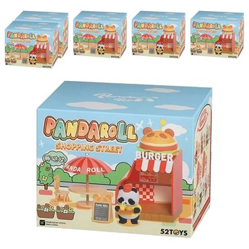 52TOYS PANDA ROLL 胖噠幼商店街系列 一中盒  6個
