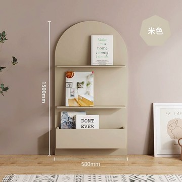 ins風雜志報紙書架復古客廳置物架陳列架復古展示架CD收納架181YJ 公司貨