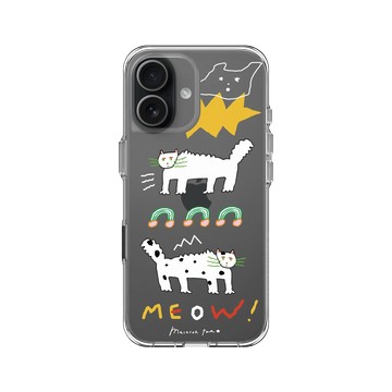 iPhone 17 Clear Case（相機按鈕） 透明 - MacaronToe 馬卡龍腳趾 - 喵 MEOW!