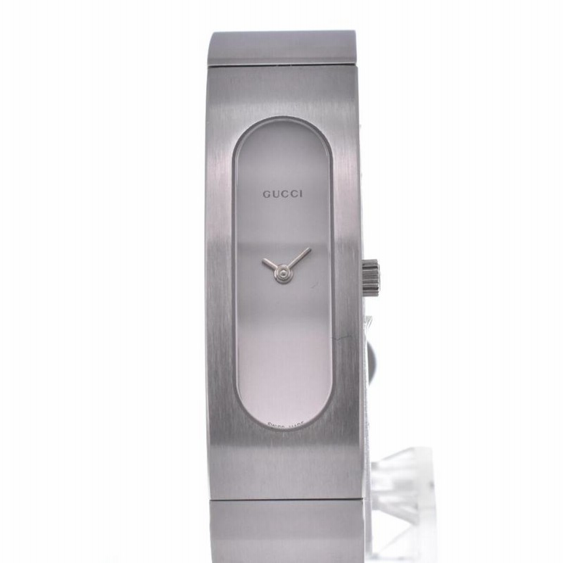 グッチ　GUCCI 2400S Authentic GUCCI 2400S Bangle Bracelet Watch Silver Stainless