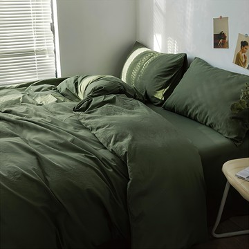 夢之語 柔舒棉 床包涼被組  加大  綠叢森林  床包+涼被