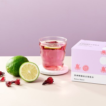 天然無加糖【洛神檸檬綜合果乾水 10入】果乾水 低熱量