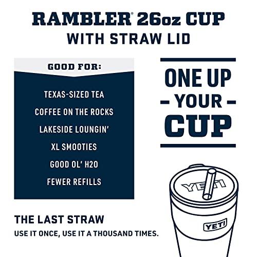 Yeti Rambler Straw Cup White – The Hambledon