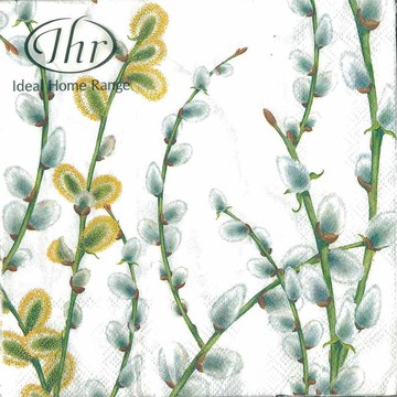 德國 IHR-33*33cm餐巾紙-銀柳