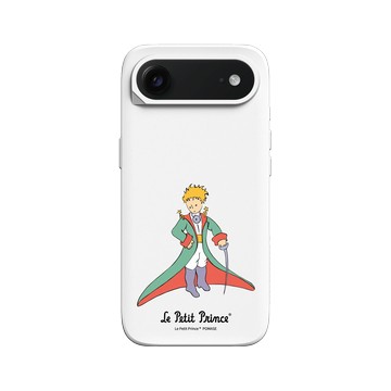 iPhone Air SolidX 白 - Le Petit Prince 小王子 - 正氣凌然小王子