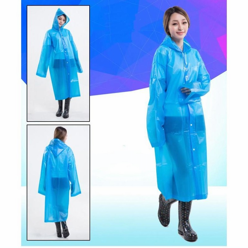 FINAL  透明 レインコート フード付き FINAL 透明 レインコート フード付き 売切】雪の結晶 透明フード