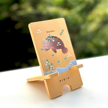 海牛好愛吃/海牛愛大海/原木二片式手機架