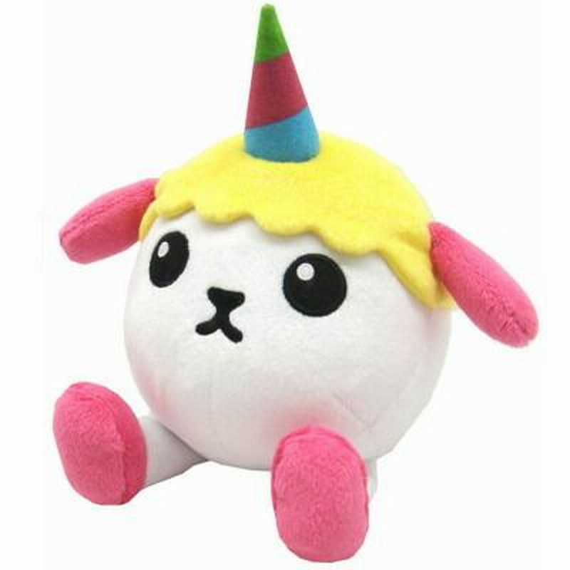 豆しば ユニコーン(S) ぬいぐるみ 高さ14cm | LINEブランドカタログ