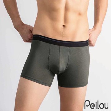 【DR.WOW】天絲棉舒膚平衡男四角褲-(灰色)