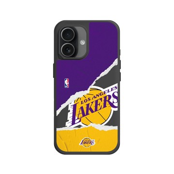 iPhone 17 SolidX 黑 - NBA - 熱血系列-洛杉磯湖人 L.A. Lakers - Sweat and tears