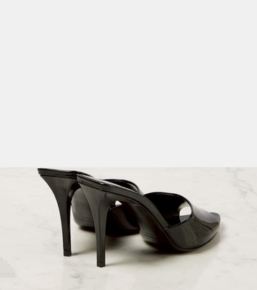 Saint Laurent Romy patent leather mules