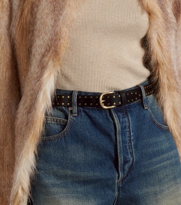 Isabel Marant Zap studded leather belt