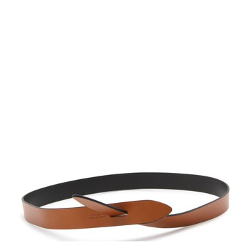 Isabel Marant - Black And Brown Leather Lecce Belt