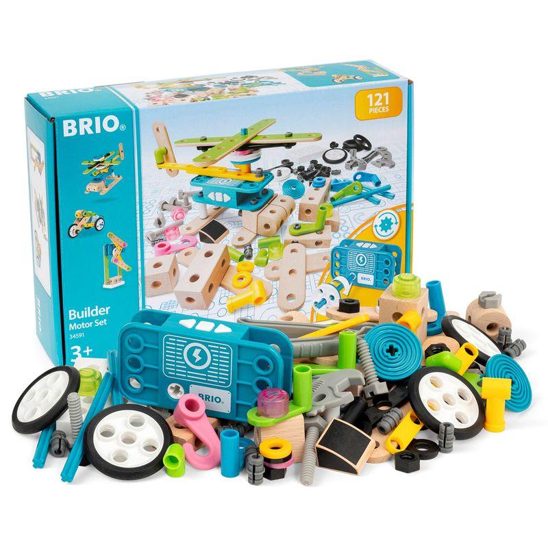 BRIO ブリオ ビルダー モーターセット 全121ピース 対象年齢 3歳