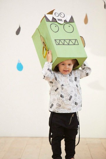 indikidual 白色骰子上衣