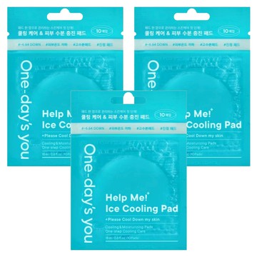 onedaysyou 勁涼降溫爽膚棉 (10片) 清涼保濕 舒緩肌膚  3入  18ml