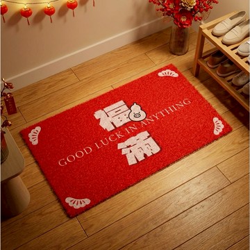 [窩在家] 福氣滿滿刮泥地墊