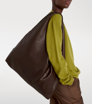 The Row New Bindle leather shoulder bag