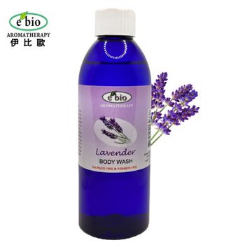 e bio伊比歐 薰衣草精油沐浴精200ml-各種肌膚適用