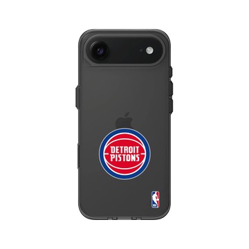 iPhone Air Clear (相機按鈕) 酷墨灰 - NBA - Logo-底特律活塞 Detroit Pistons