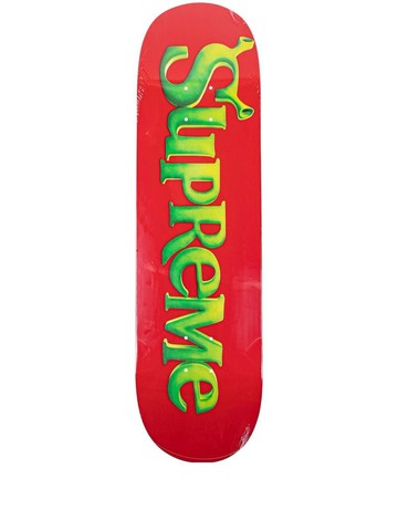Supreme - Shrek skateboard deck - unisex - Wood - One Size - Black