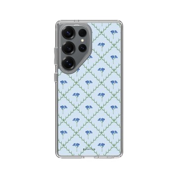 Galaxy S25 Ultra Clear 透明 - Plantica - 洛可可 – 藍色小夜曲