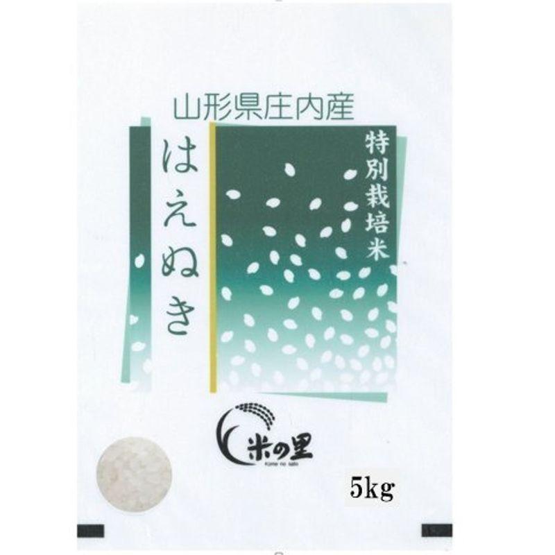 受注精米 山形県産 はえぬき 新米 令和4年産 5kg 「市場に出回らない、隠れた美味を是非。」