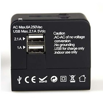 萬國轉接頭 (全球世界通)萬用轉換電源插頭/萬用轉接頭/適用150個國家