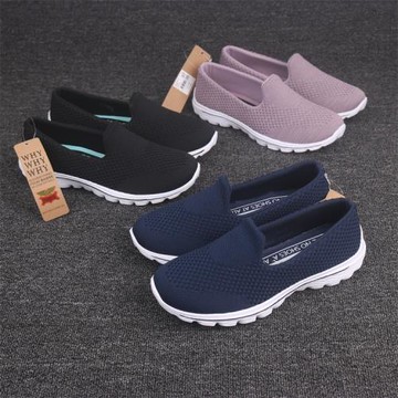 外貿澳洲淺口女套腳休閑懶人鞋 記憶回頭平底緩震舒適腳感一腳蹬