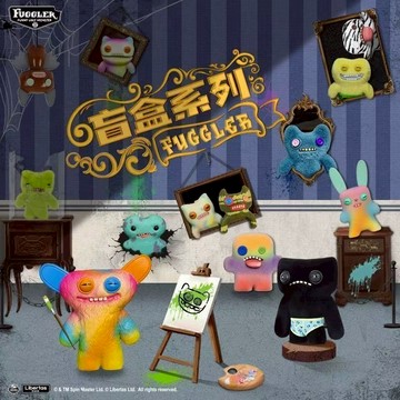 台灣發貨/免運 FUGGLER 正版 萌牙怪獸 多款式選購 放克牙寶 盲袋 盲盒 吊飾 玩偶