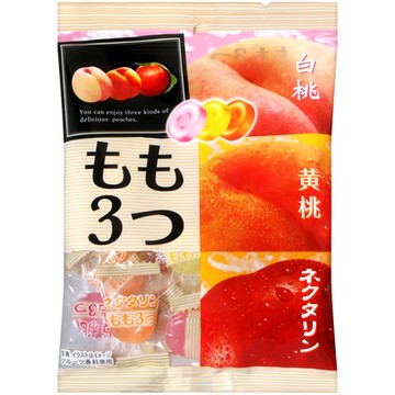 三種桃子糖果(85g)