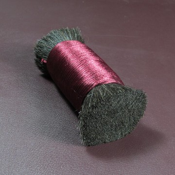 馬鬃毛 棕老虎 棕刷 拓邊款 玉石拋光 玉石保養 鬃刷 11cm*4cm1入