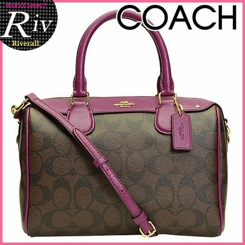 コーチ COACH ボストンバッグ ショルダーバッグ ミニシグネチャー 2way COACH コーチ ショルダーバッグ レディース シグネチャー 2way
