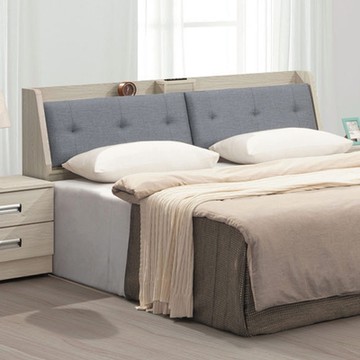 文創集 高爾亞6尺貓抓皮革雙人加大床頭箱(不含床底＋不含床墊)-185x28x96cm免組