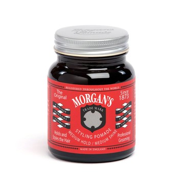 限時86折優惠➤【紳士用品專賣】英國 Morgan's 高重塑性 水洗式髮油（紅標）/ 髮膠 / 髮蠟 / 髮泥