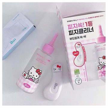 韓國 ilso x Hello Kitty~溫和舒緩粉刺導出液(附粉刺清潔棒)1組入