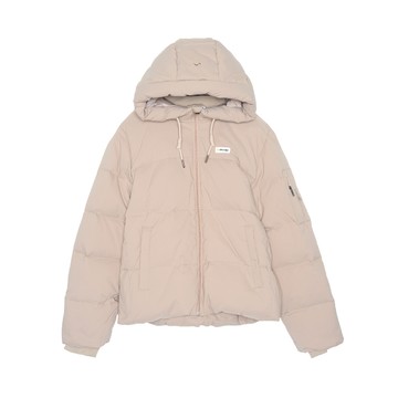 5th STREET｜女裝｜保暖連帽羽絨外套 ｜淺卡其