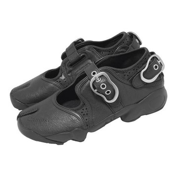 Nike 休閒鞋 Wmns Air Rift LTR 女鞋 黑 忍者鞋 分趾 扣環 IR5863-060