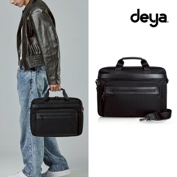 deya Infinity Econyl 商務機能手提兩用 16吋電腦公事包 黑色︱電腦包 商務用 筆電包 手提電腦包