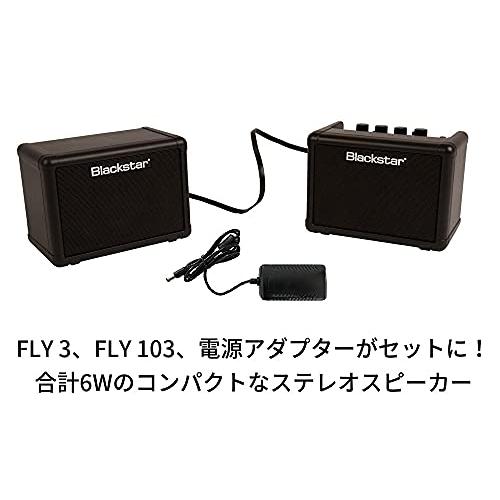 Blackstar ブラックスター コンパクト ギターアンプ FLY3 Stereo Pack ポータブル スピーカーセット パソコンスピーカー 3W