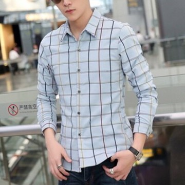 現貨+預購 長袖襯衫 加絨上衣-優美線條時尚立領男襯衣3色72am3【獨家進口】【米蘭精品】