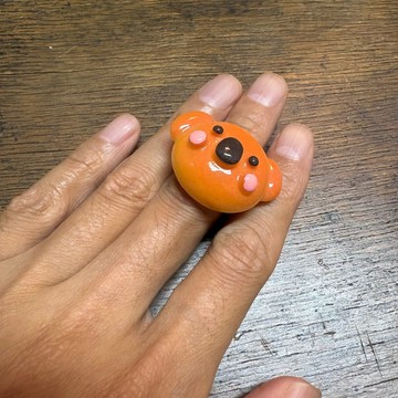 動物麵包戒指