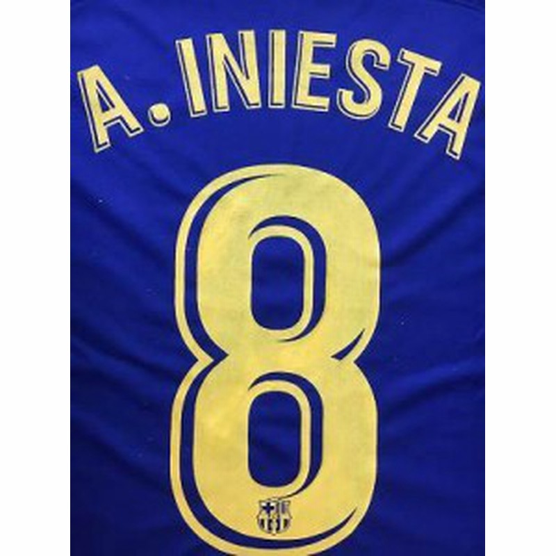 子供用 K003 19 バルセロナ A Iniesta 8 イニエスタ 青赤 ゲームシャツ パンツ付 サッカー キッズ ジュニア ユニフォーム 通販 Lineポイント最大1 0 Get Lineショッピング