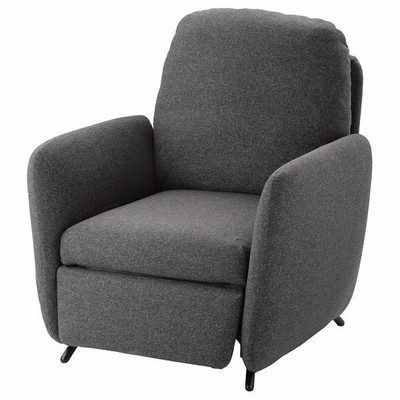 【IKEA/イケア/通販】EKOLSUND エーコルスンド カバー リクライニングチェア用, グンナレド ダークグレー…[D](20442653)